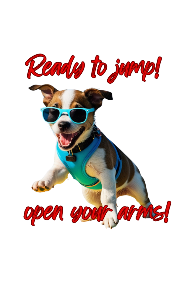 Puppy Vibes - Ready to jump in your arms